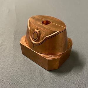 3D Scan einer reflektierenden Metallformen mit dem Scoobe3D Precision
