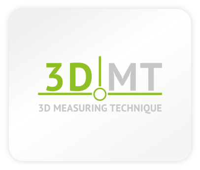 Das Logo der Firma 3D MT - 3D Measuring Technique