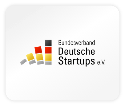 Das Logo des Logo Bundesverband Deutsche Startu e.V.