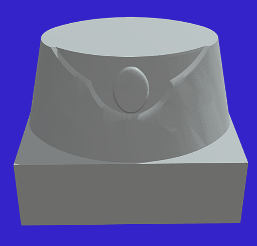 3D Modell einer metallischen Gusseisenform mit neuer Polarox Technologie