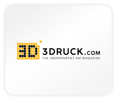 The logo of the magazine 3Druck.com