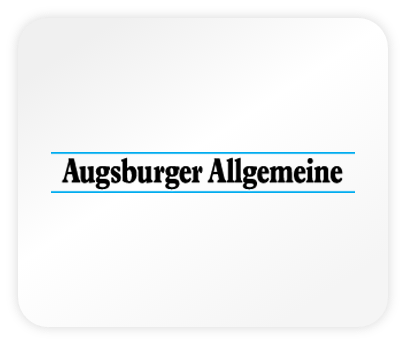 The logo of the daily newspaper Augsburger Allgemeine