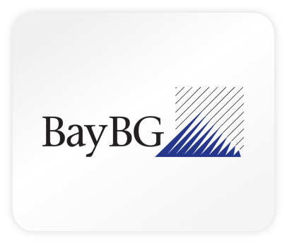 The logo of the venture capitalist BayBG