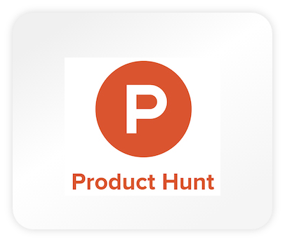 The logo of the Product Hunt website