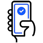 Icon for the scan process with the Scoobe3D 3D scanner