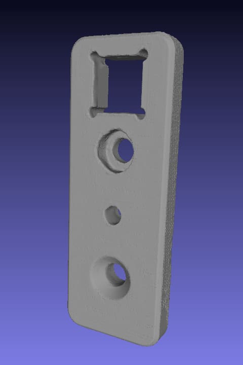 3D model of a mechanical part with new Polarox technology